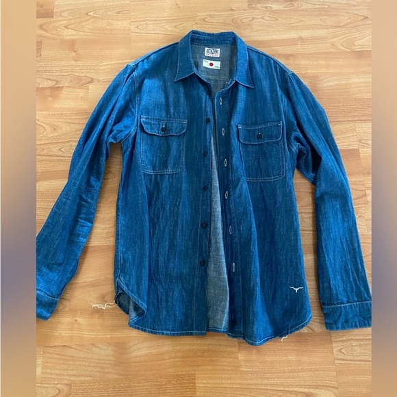 Other - Benzak Japan chambray work shirt